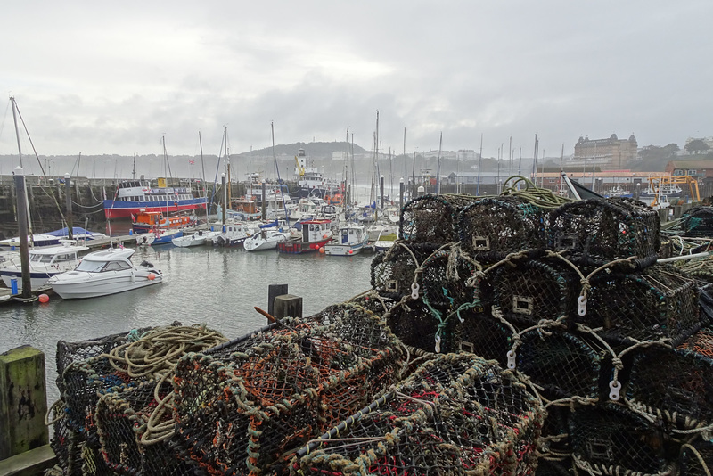 Lobster Pots In Scarborough Harbour