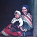 Smiling mother in Huancayo... long ago.