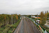 Bahnstrecke Dortmund–Soest, Blick zum Bahnhof Holzwickede / 21.10.2017