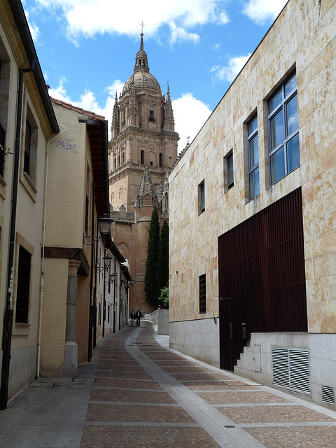 Salamanca- Towards the Cathedrals