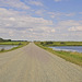 two sloughs and a straight line