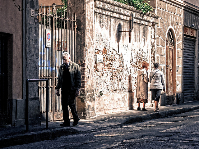 Via Mayer (caro, vecchio Liceo ...)