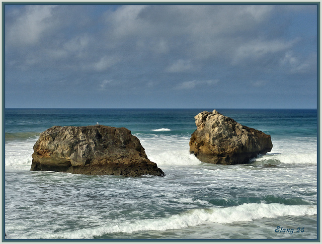 La côte Basque.