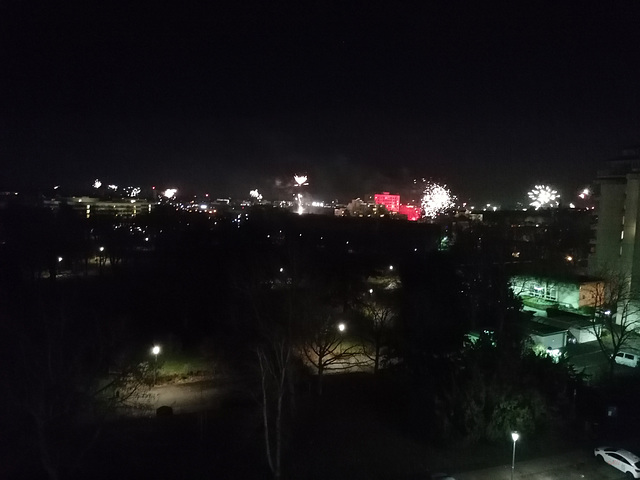 Feuerwerk in Bad Nauheim