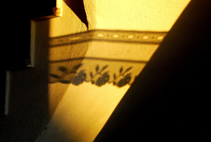Licht und Schatten im Treppenhaus