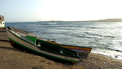 Fischerboote in Sal Rei