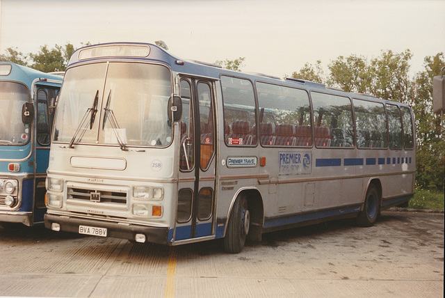 286 Premier Travel Services (AJS) BVA 788V at Premier Park - 2 April 1990