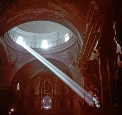 The holy ray of light... Church in Cusco