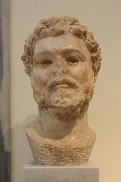 Portrait Head from Athens in the National Archaeological Museum of Athens, May 2014