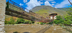 Bridge at Tamchog Lakhang