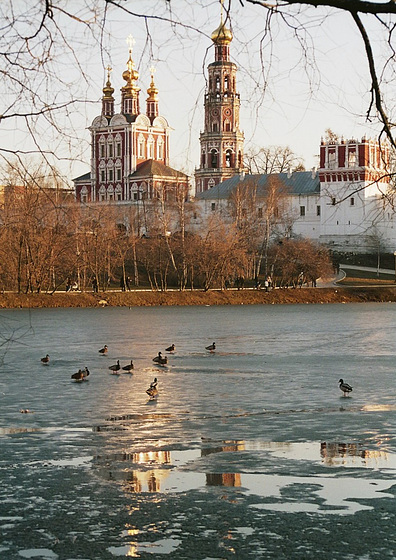 L'imposant monastère des jeunes-filles, Moscou