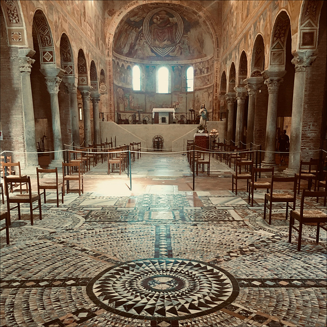 Interior of the Abbey.