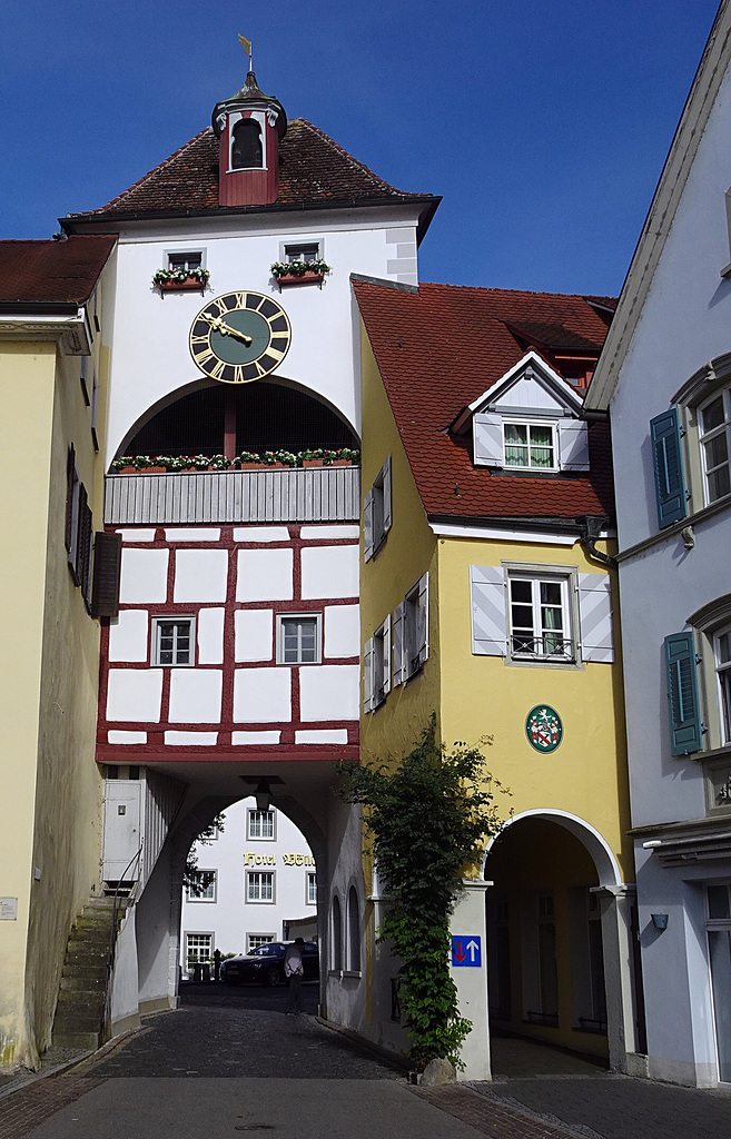 Das Unterstadttor in Meersburg