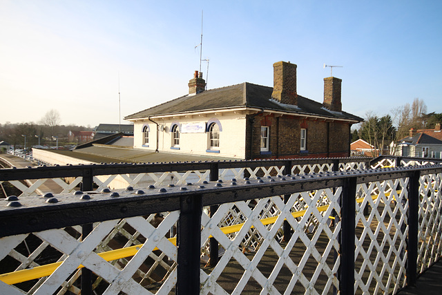 Woodbridge Station, Suffolk