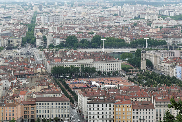 Championnat de boules place Bellecour