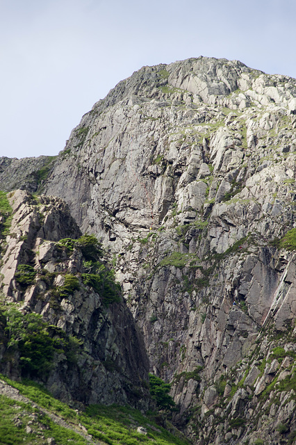 Climbers at White Ghyll Crag