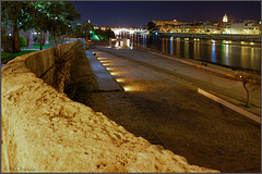Uferpromenade in Sevilla