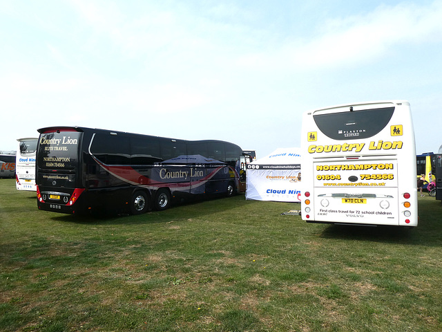 Country Lion coaches at the BUSES Festival, Sywell - 1 Sep 2024 (P1190523) Country Lion coaches at the BUSES Festival, Sywell - 1 Sep 2024 (P1190523)