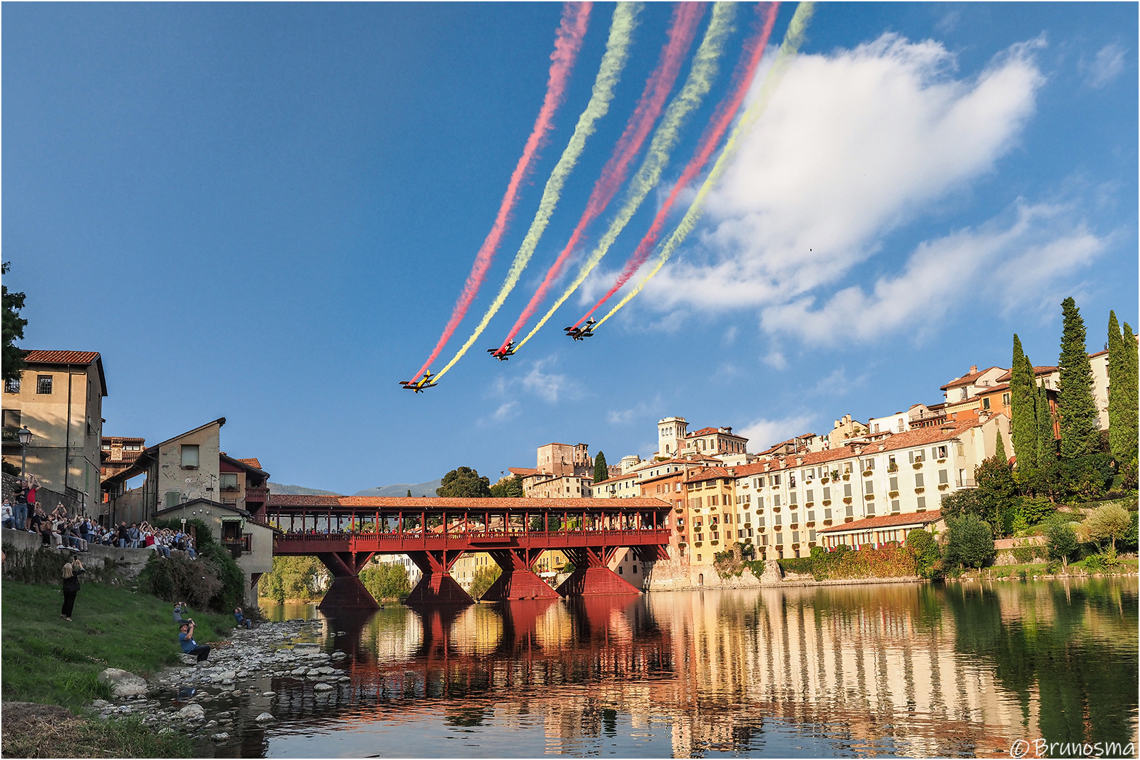 Il ponte degli Alpini.