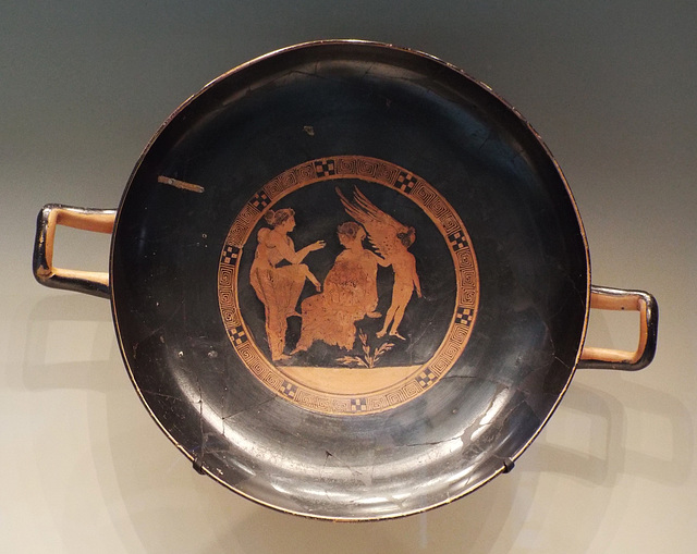 Red-Figure Kylix Attributed to the Meidias Painter in the Getty Villa, June 2016