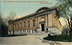 6939. Public Reference Library, corner College and St. George Streets, Toronto, Canada