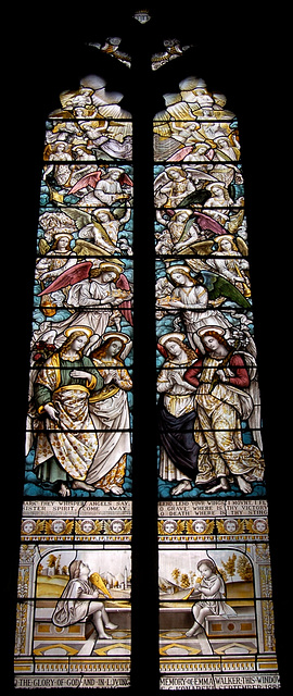 Memorial Window to Emma Walker, Lady Chapel, Chesterfield Church, Derbyshire