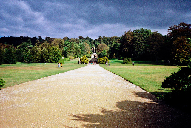 Chatsworth House Gardens (Scan from Oct 1989)