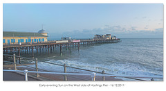 Hastings Pier from west 16 12 2011