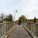 Lakebrücke über der Ruhr (Witten-Herbede) / 6.11.2021