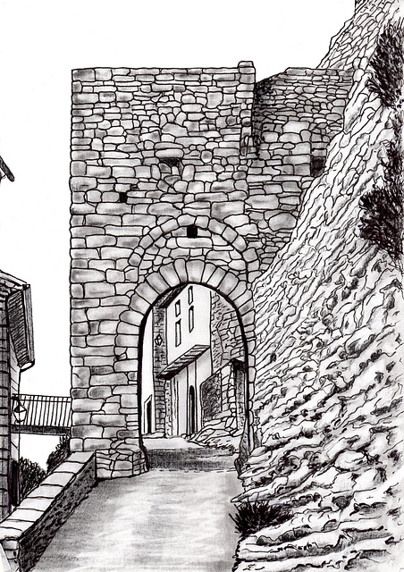 16 Porte de Saignon,  Door of Saignon