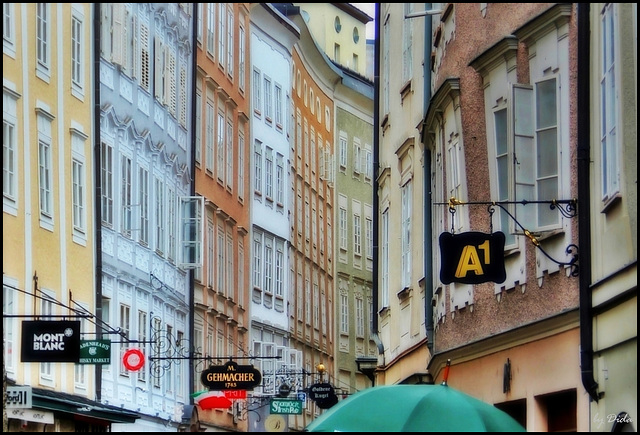 Salzburg, Austria - Getreidegasse / Grain Lane