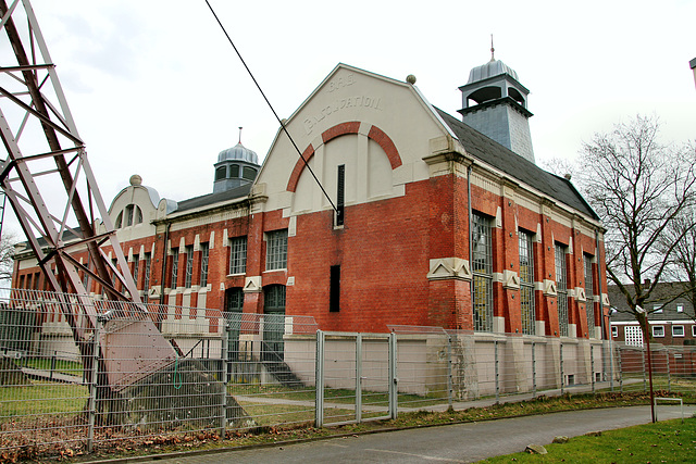 Ehem. Maschinenhaus von Schacht 8 "Oberschuir" der Zeche Consolidation (Gelsenkirchen-Feldmark) / 11.03.2018