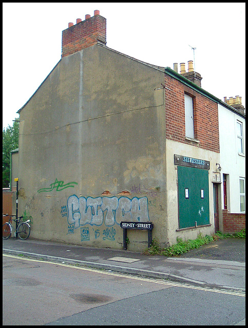 abandoned Silvesters shop