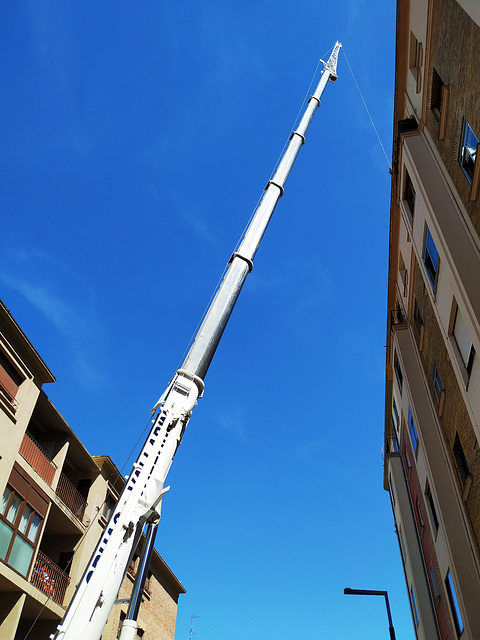 Apuntando al cielo