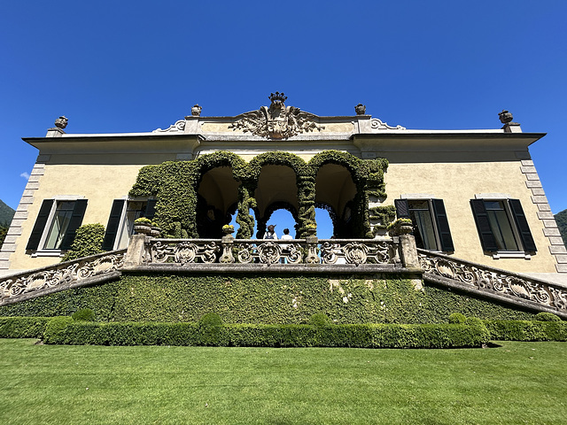 South facade of Villa Balbianello.