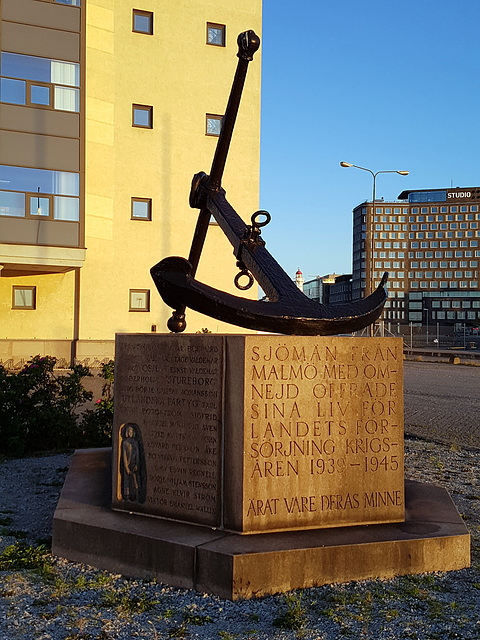 Denkmal für Marinesoldaten 1939-45 in Malmö