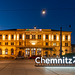 Chemnitzer Hauptbahnhof in der blauen Stunde
