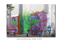 Swan Terrace mural - Hastings - 21.9.2018