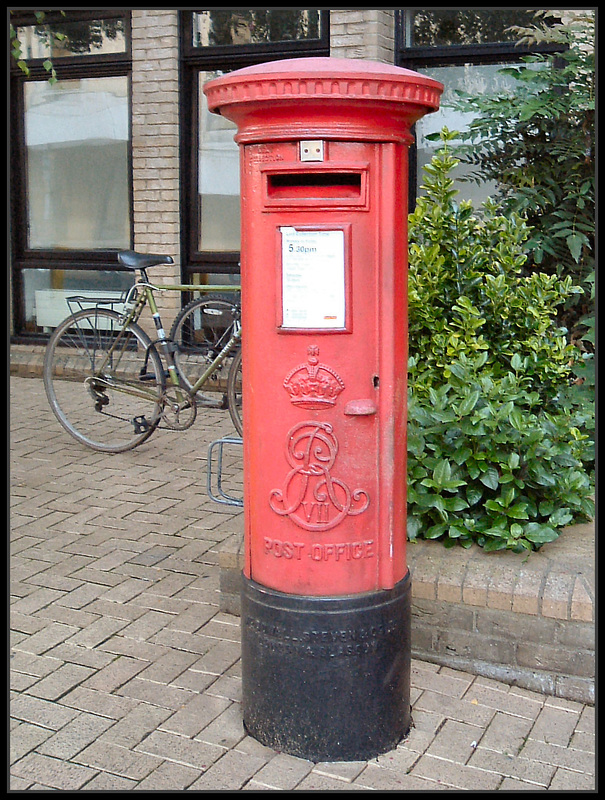 St Aldates pillar box