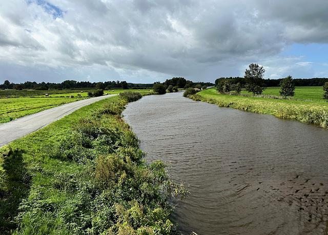 Kanal in Geestland
