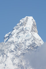 Khumbu, The Top of Ama Dablam (6814m)