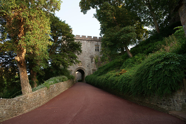 Entrance To Dunster Castle