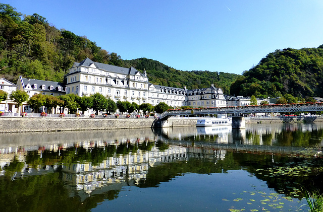 DE - Bad Ems - Reflektionen auf der Lahn