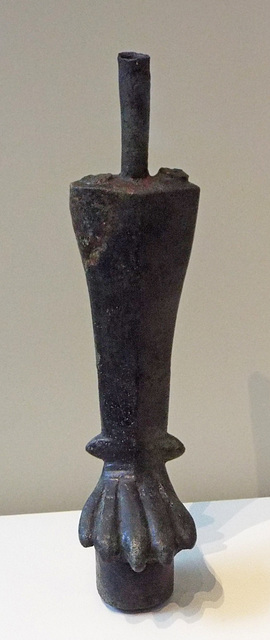 Bronze Tripod Leg in the Archaeological Museum of Madrid, October 2022