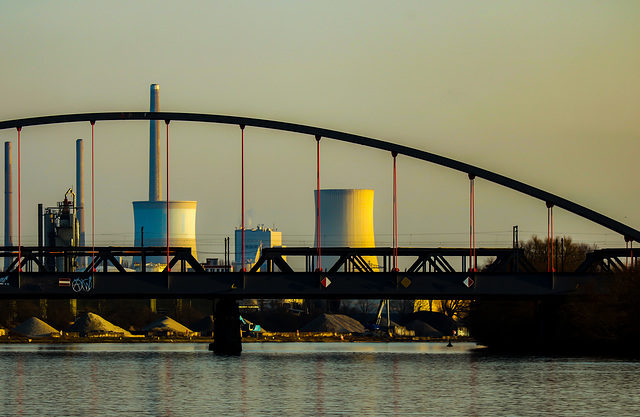 Industrial Landscapes: Power Plant Staudinger near Hanau