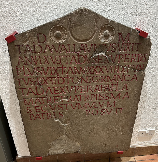 Gravestone of Tadia Vallaunius