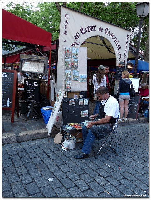 Paris-Place du Tertre