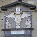 Entry gate with the imperial eagle of Charles V