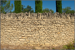 HWW - Trockenmauer bei Gordes