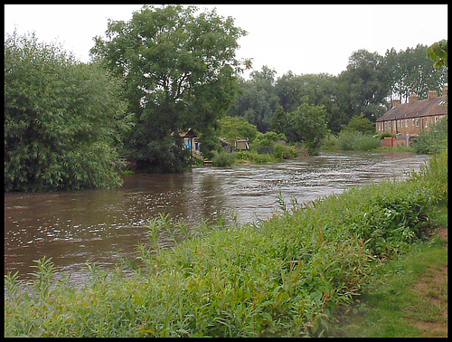 high water at Abbey Road